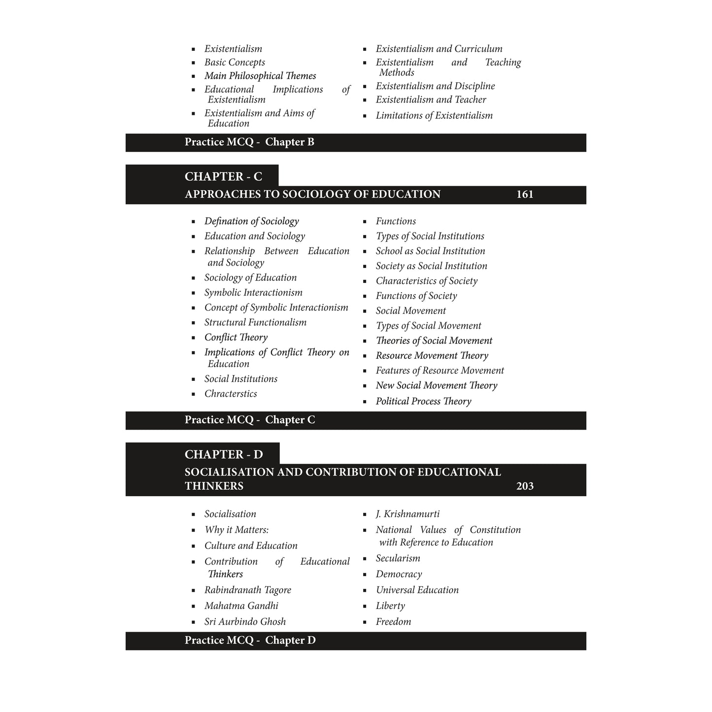 Doaba’s UGC/NTA (NET | SET | JRF) Education Paper - II: Unit - I | Educational Studies