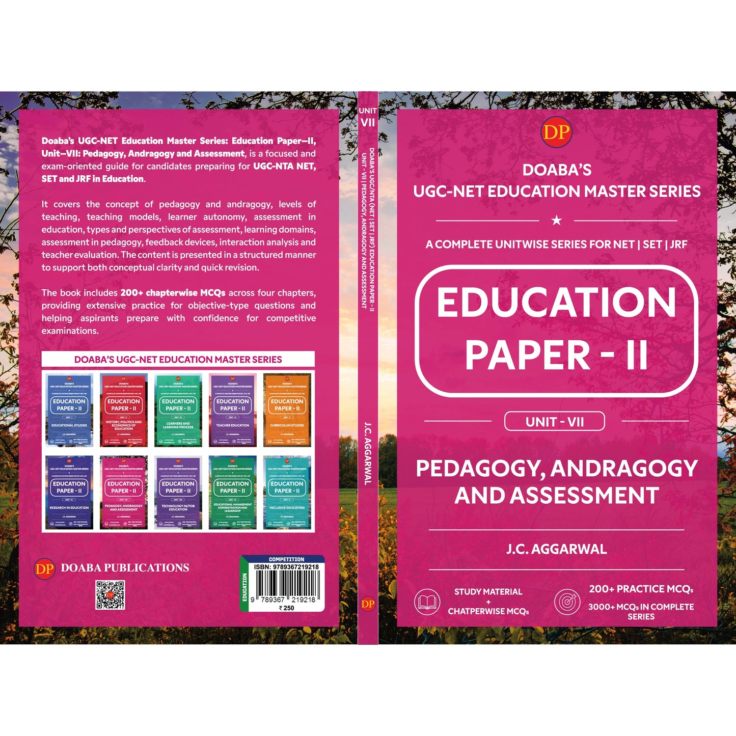 Doaba’s UGC/NTA (NET | SET | JRF) Education Paper - II: Unit - VII | Pedagogy, Andragogy and Assessment