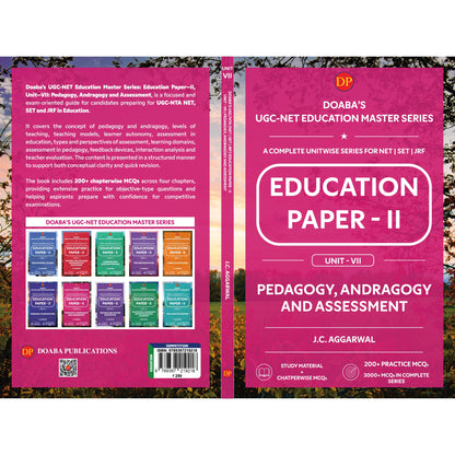 Doaba’s UGC/NTA (NET | SET | JRF) Education Paper - II: Unit - VII | Pedagogy, Andragogy and Assessment