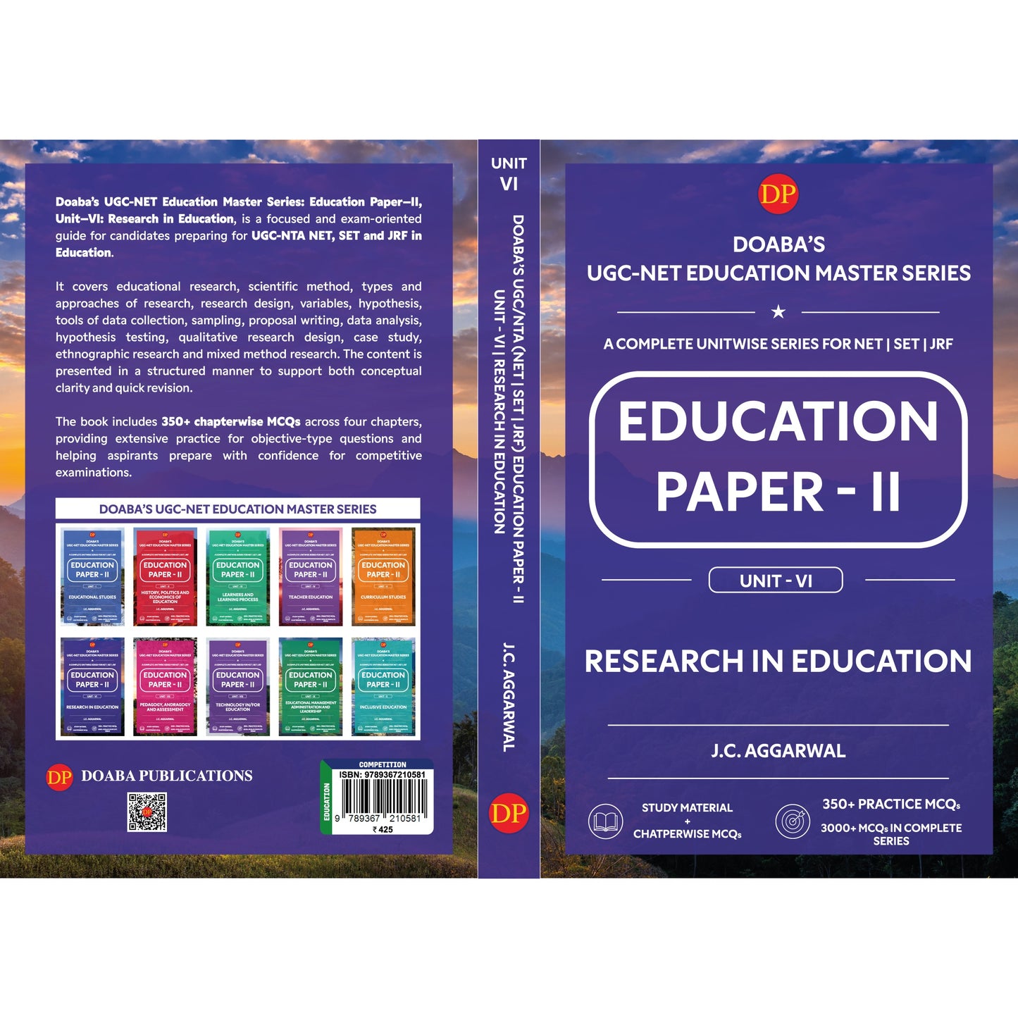 Doaba’s UGC/NTA (NET | SET | JRF) Education Paper - II: Unit - VI | Research in Education