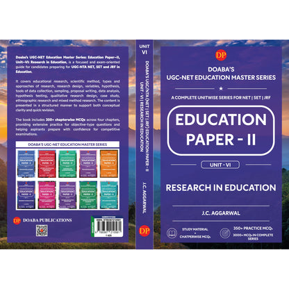 Doaba’s UGC/NTA (NET | SET | JRF) Education Paper - II: Unit - VI | Research in Education