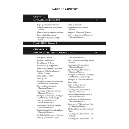 Doaba’s UGC/NTA (NET | SET | JRF) Education Paper - II: Unit - VI | Research in Education