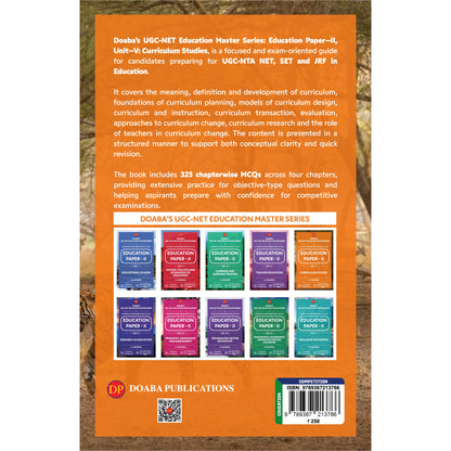 Doaba’s UGC/NTA (NET | SET | JRF) Education Paper - II: Unit - V | Curriculum Studies