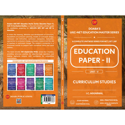 Doaba’s UGC/NTA (NET | SET | JRF) Education Paper - II: Unit - V | Curriculum Studies
