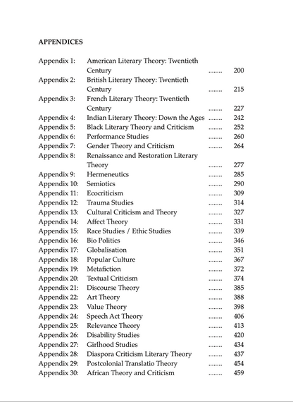 Contemporary Literary Theory 2024 (Revised and Updated)