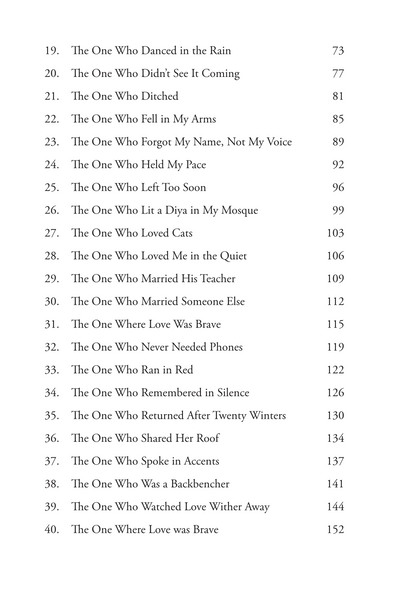 Love Syntax: The Forty Unwritten Rules of Love