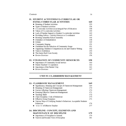 Elementary School Organization and Management