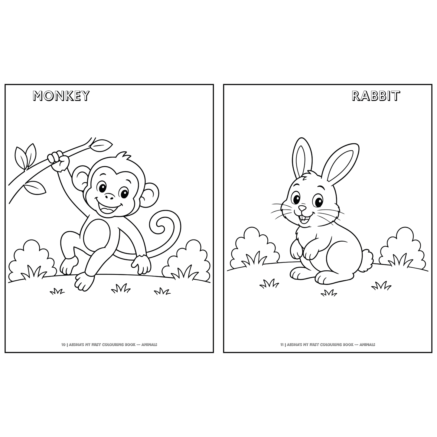 My First Colouring Book – Animals