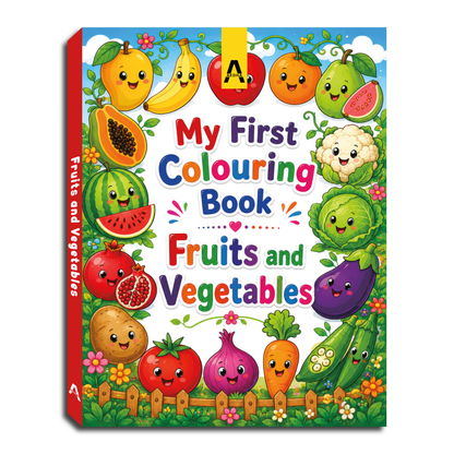 My First Colouring Book – Fruits and Vegetables