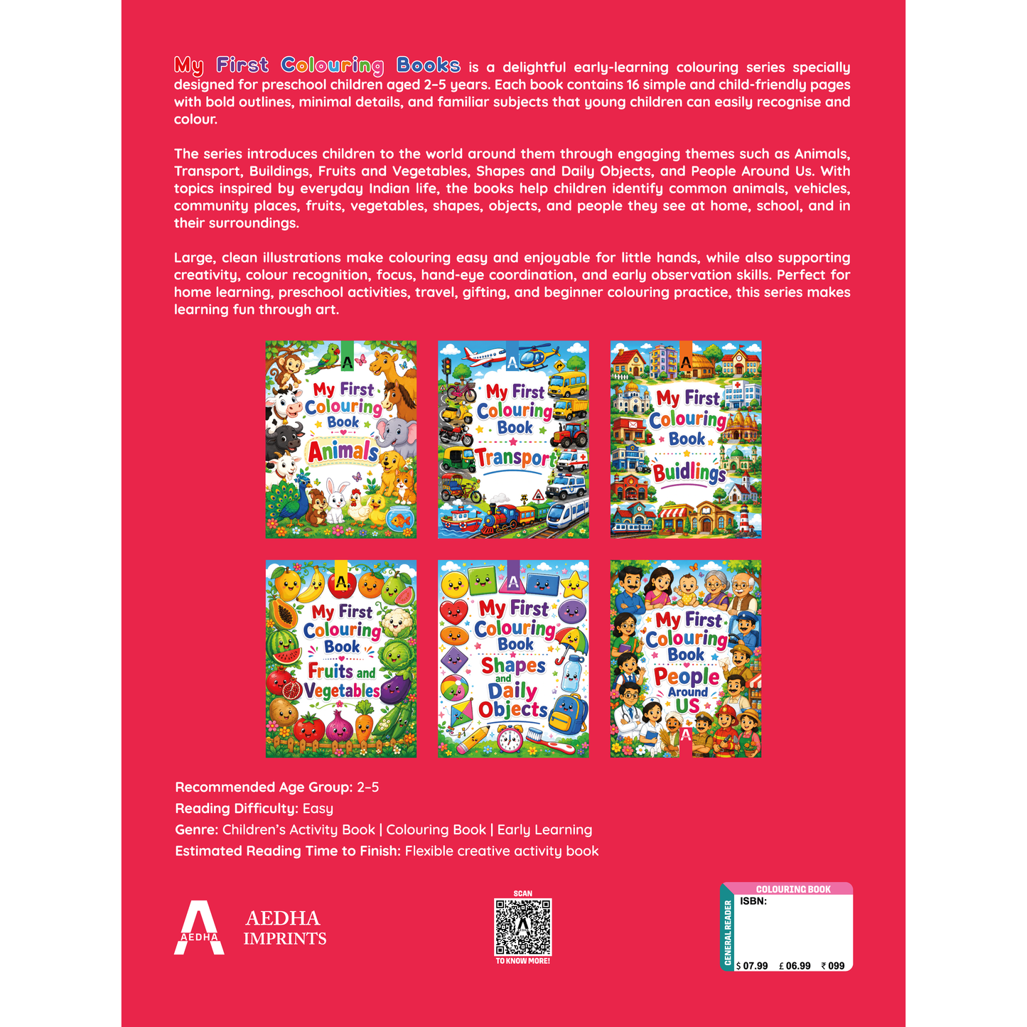 My First Colouring Book – People Around Us