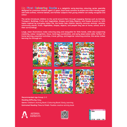 My First Colouring Book – People Around Us