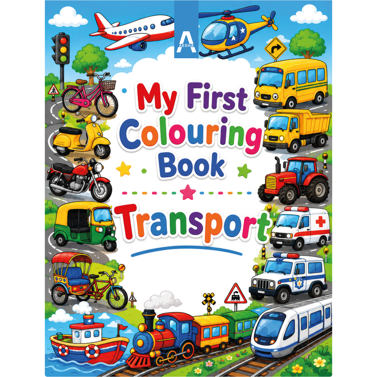 My First Colouring Book – Transport