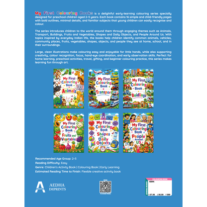 My First Colouring Book – Transport