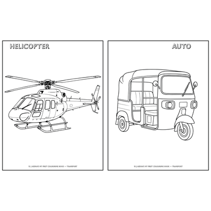 My First Colouring Book – Transport