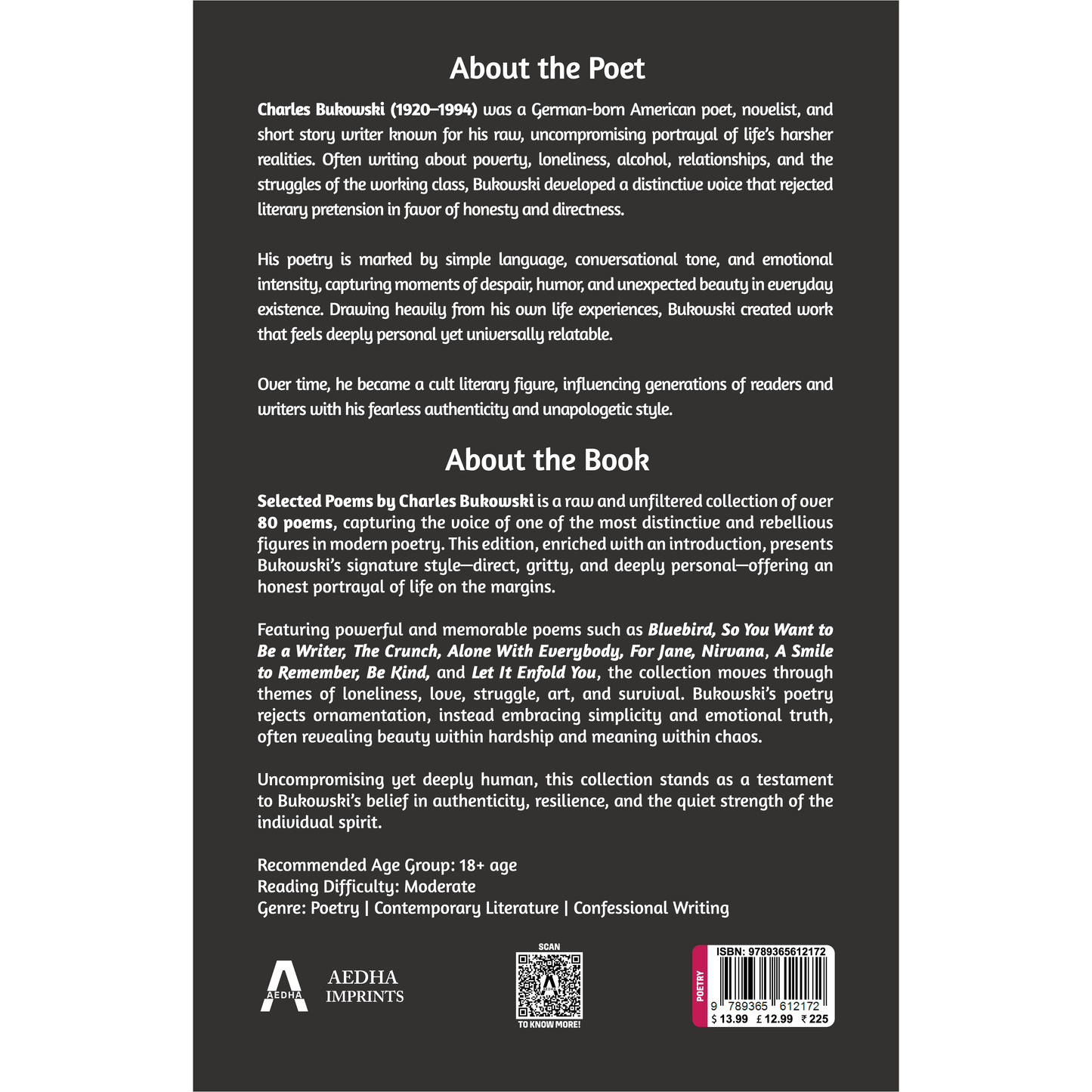 Selected Poems by Charles Bukowski