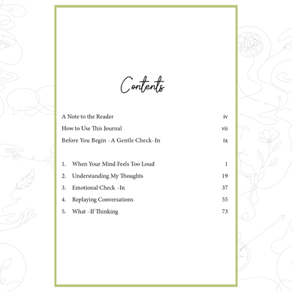 The Overthinkers Manual