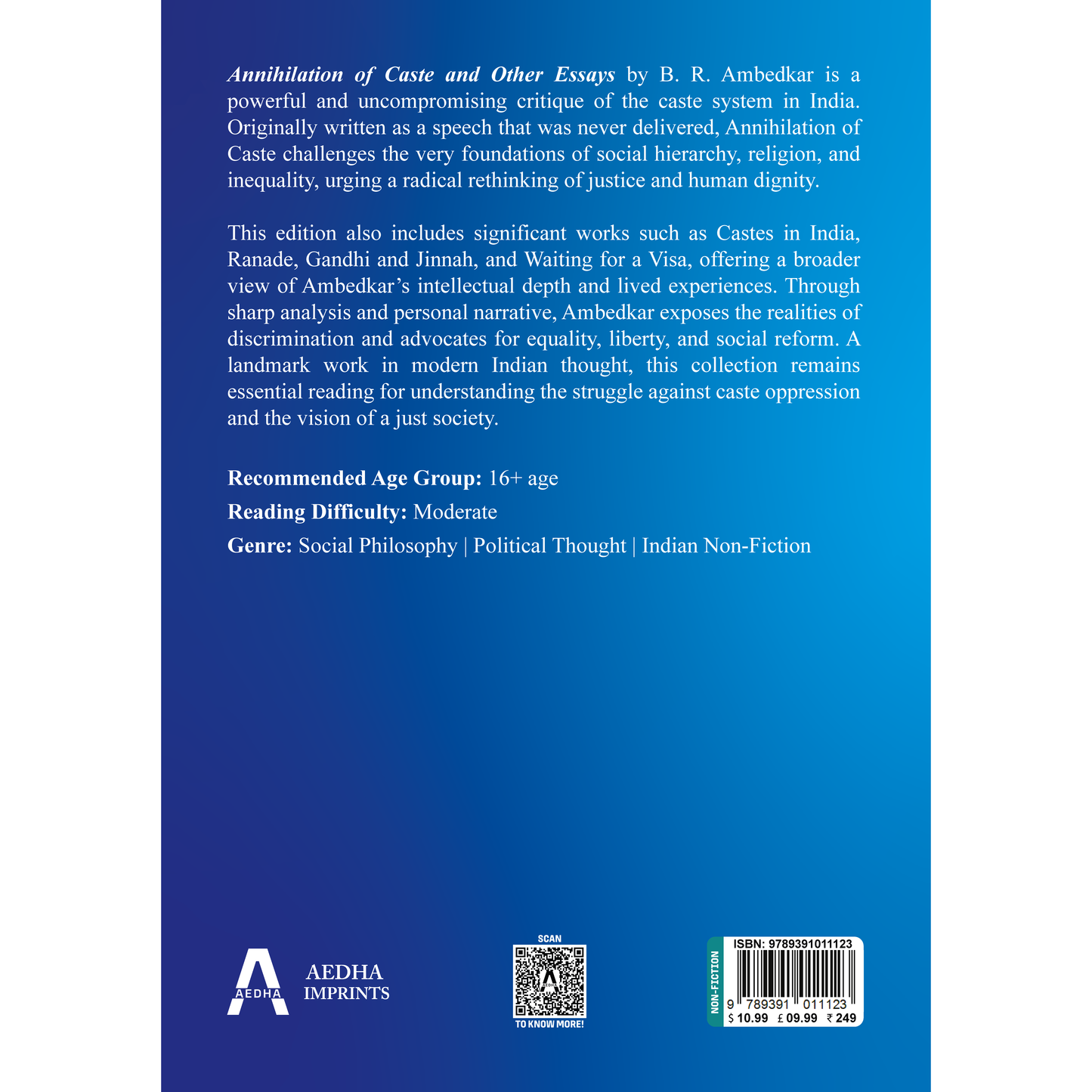 Annihilation of Caste and Other Essays
