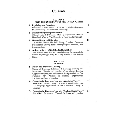 Psychological Foundations of Education