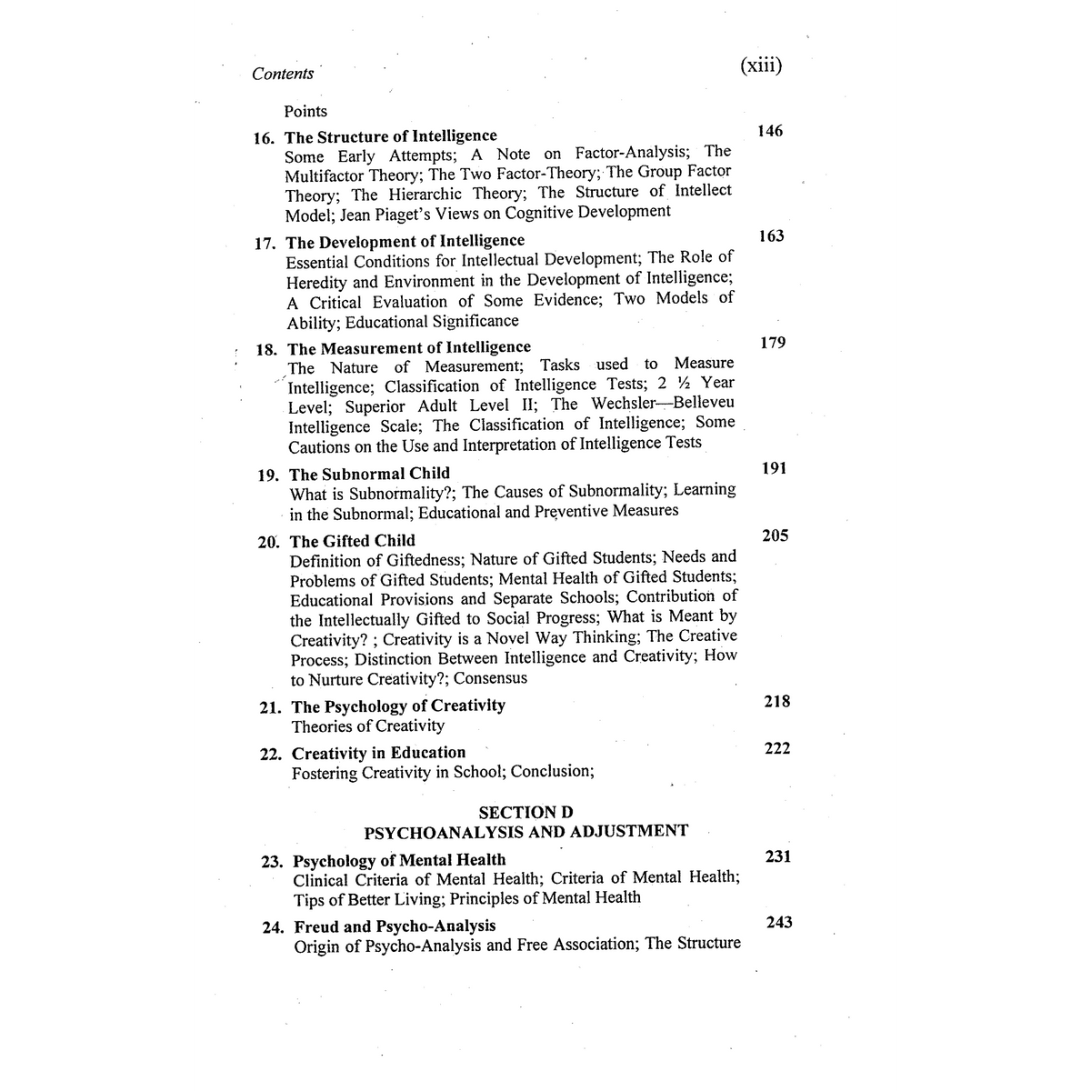 Psychological Foundations of Education