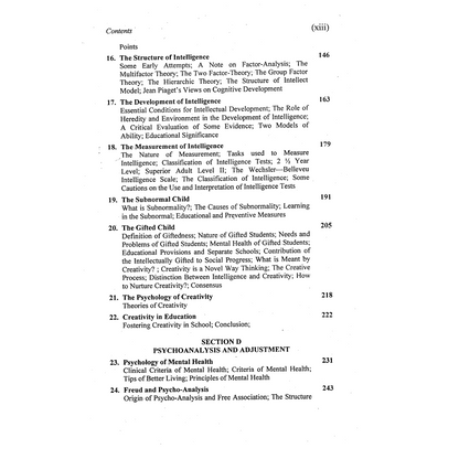 Psychological Foundations of Education