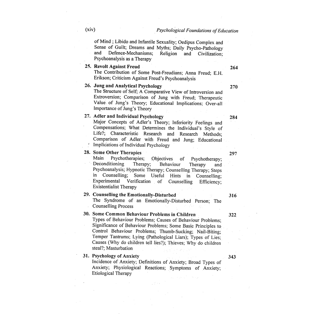 Psychological Foundations of Education