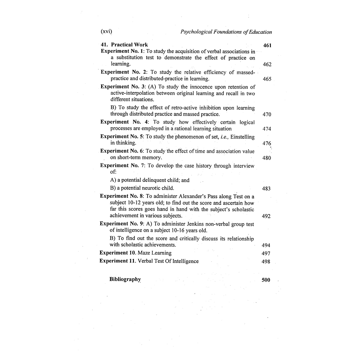 Psychological Foundations of Education