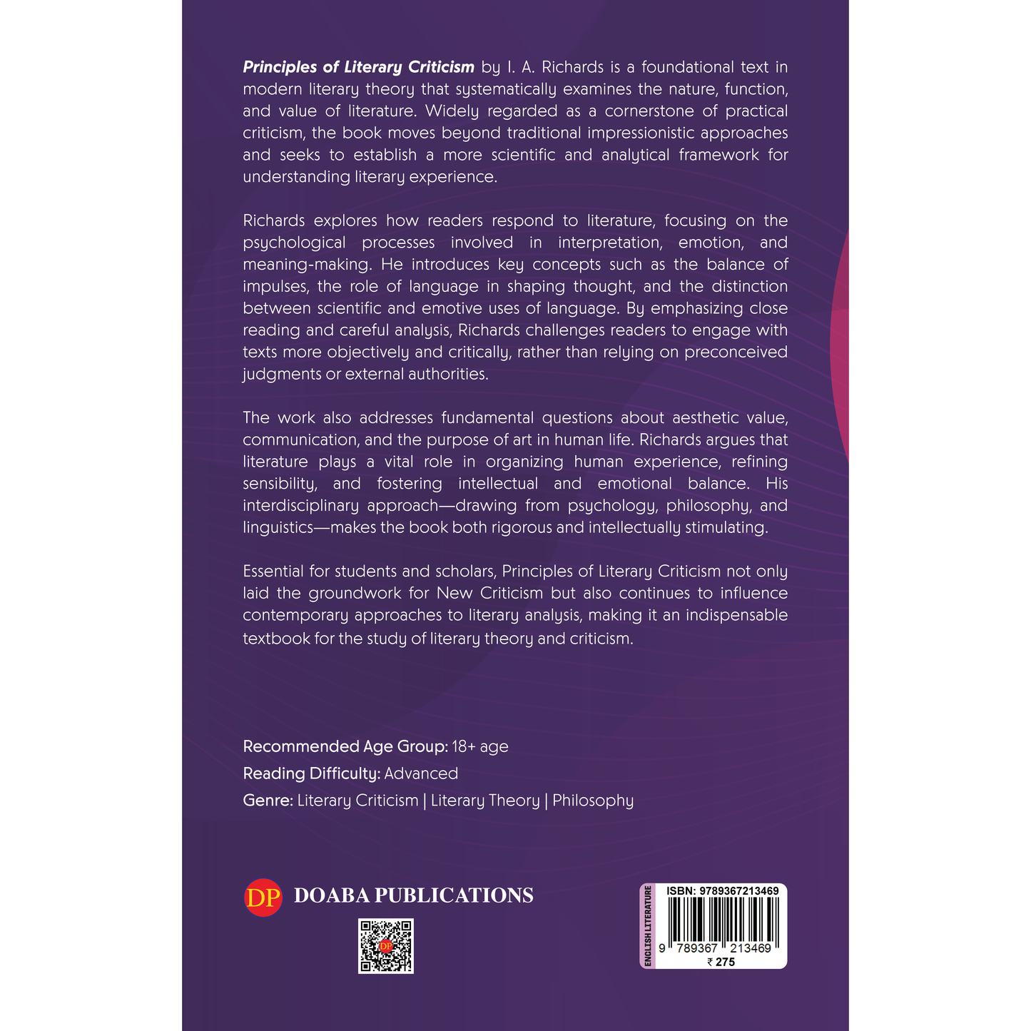 Principles of Literary Criticism