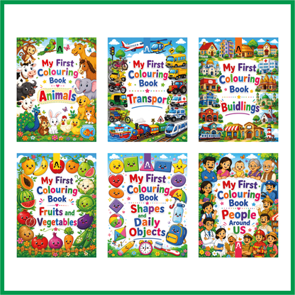 My First Colouring Book – Transport