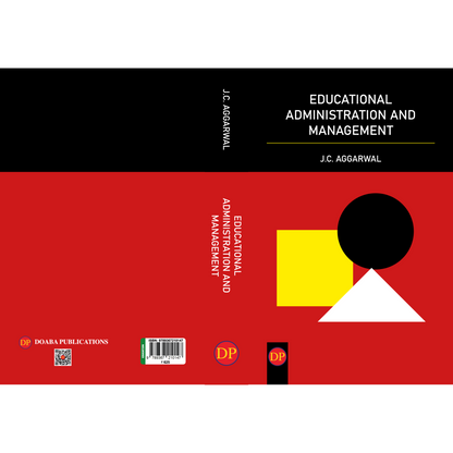 Full paperback jacket of Educational Administration and Management by J.C. Aggarwal