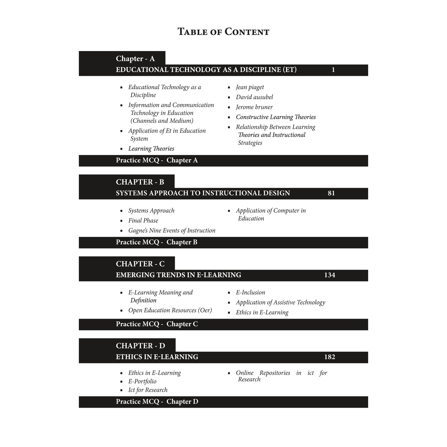 Doaba’s UGC/NTA (NET | SET | JRF) Education Paper - II: Unit - VIII | Technology in/for Education