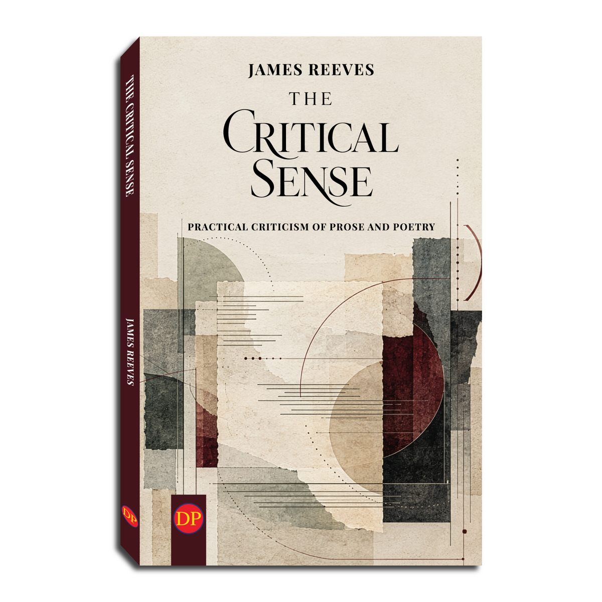 The Critical Sense by James Reeves paperback cover mockup